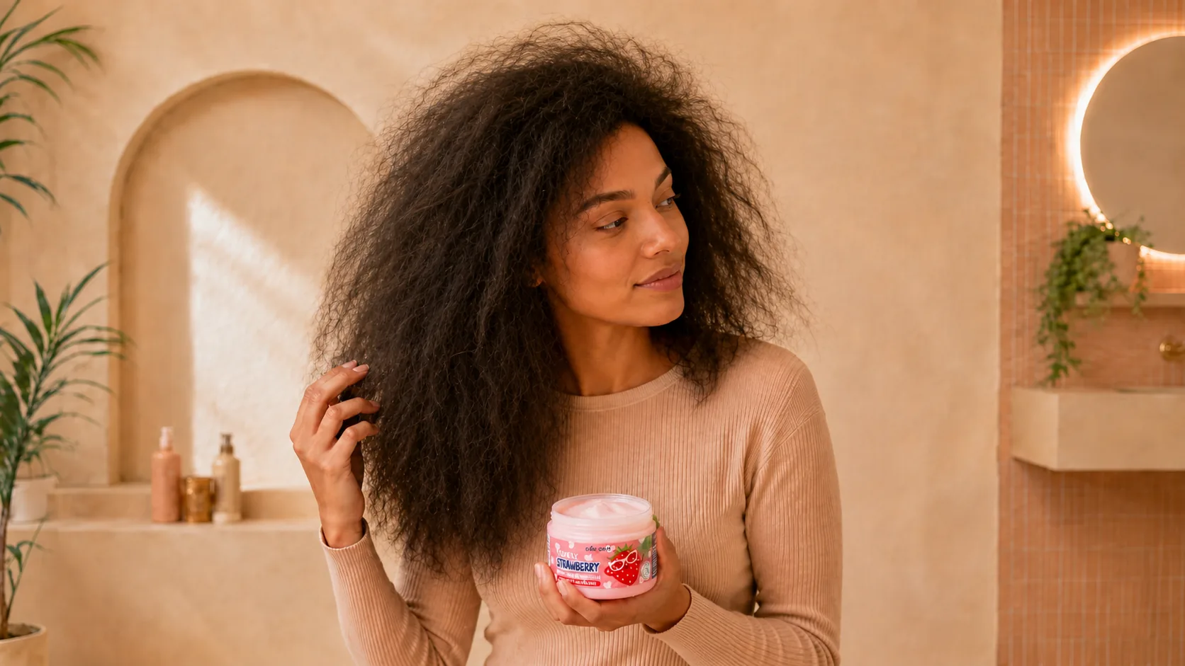 undefined curls before routine